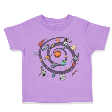 Toddler Clothes Space Ship Rocket Space Style B Toddler Shirt Cotton