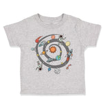 Toddler Clothes Space Ship Rocket Space Style B Toddler Shirt Cotton