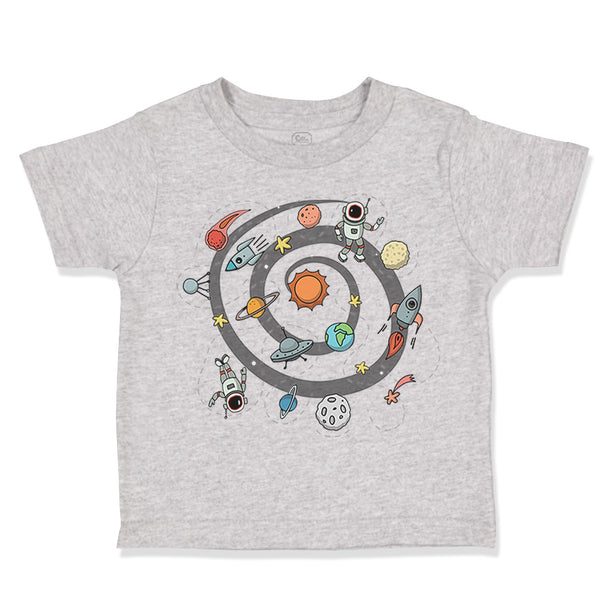 Toddler Clothes Space Ship Rocket Space Style B Toddler Shirt Cotton