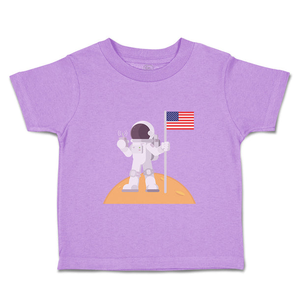 Toddler Clothes Astronaut- Spaceship - Nature Planets & Space Toddler Shirt