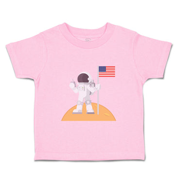 Toddler Clothes Astronaut- Spaceship - Nature Planets & Space Toddler Shirt