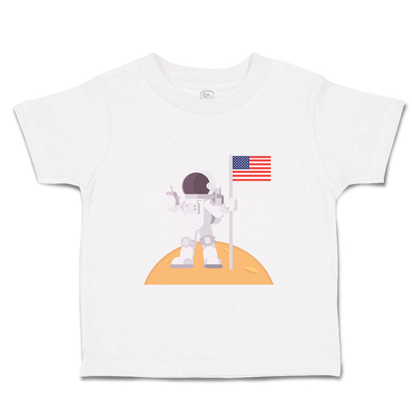 Toddler Clothes Astronaut- Spaceship - Nature Planets & Space Toddler Shirt