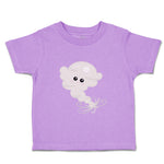 Toddler Clothes Tornado Cute Face Nature Weather Toddler Shirt Cotton