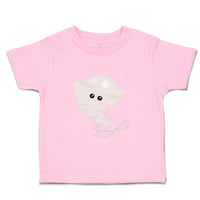 Toddler Clothes Tornado Cute Face Nature Weather Toddler Shirt Cotton