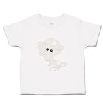 Toddler Clothes Tornado Cute Face Nature Weather Toddler Shirt Cotton