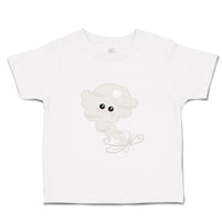 Toddler Clothes Tornado Cute Face Nature Weather Toddler Shirt Cotton