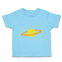 Toddler Clothes Yellow Saturn Nature Planets & Space Toddler Shirt Cotton