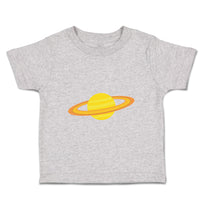 Toddler Clothes Yellow Saturn Nature Planets & Space Toddler Shirt Cotton