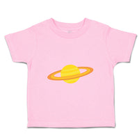 Toddler Clothes Yellow Saturn Nature Planets & Space Toddler Shirt Cotton