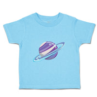 Toddler Clothes Saturn Purple Nature Planets & Space Toddler Shirt Cotton