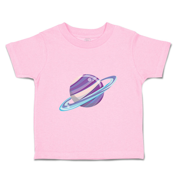 Toddler Clothes Saturn Purple Nature Planets & Space Toddler Shirt Cotton