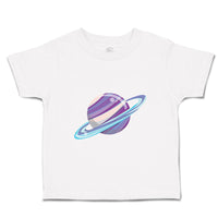 Toddler Clothes Saturn Purple Nature Planets & Space Toddler Shirt Cotton