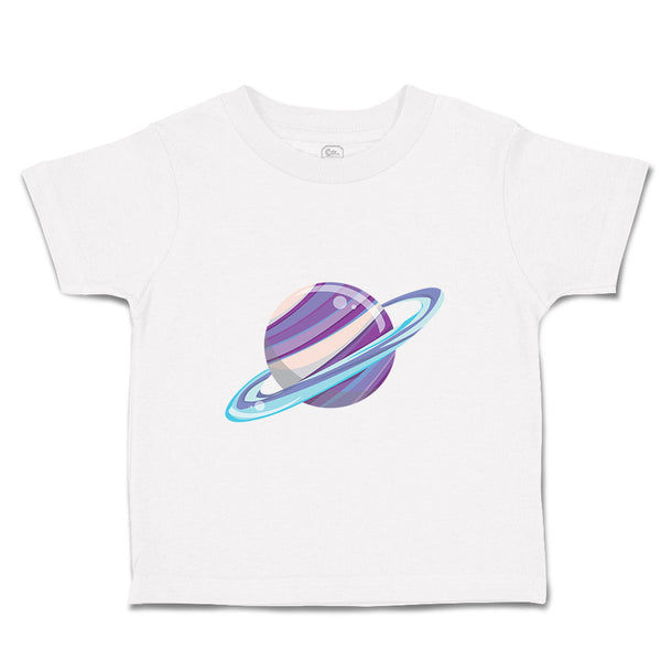 Toddler Clothes Saturn Purple Nature Planets & Space Toddler Shirt Cotton