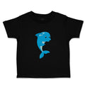 Toddler Clothes Blue Dolphin Animals Ocean Toddler Shirt Baby Clothes Cotton