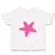 Toddler Girl Clothes Hot Pink Starfish Nature Ocean & Beach Toddler Shirt Cotton