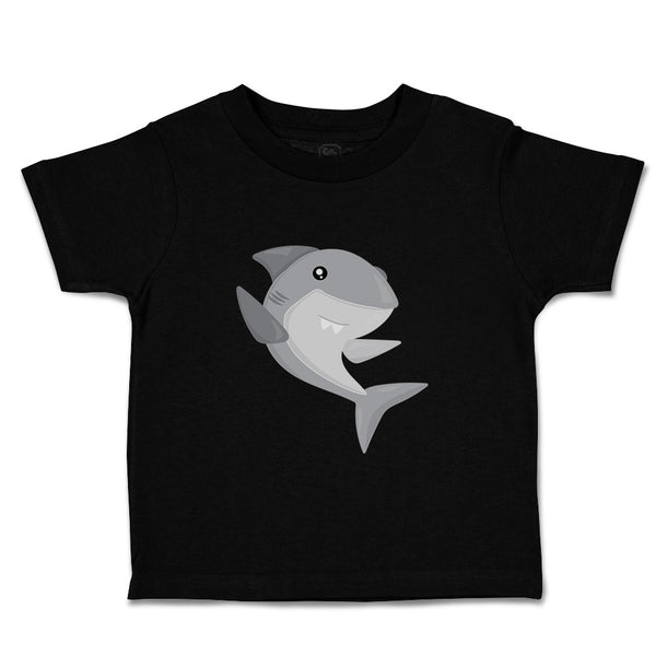 Toddler Clothes Grey Shark Animals Ocean Toddler Shirt Baby Clothes Cotton