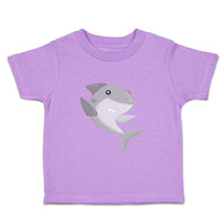 Toddler Clothes Grey Shark Animals Ocean Toddler Shirt Baby Clothes Cotton