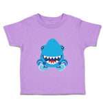 Toddler Clothes Shark Face Animals Ocean Toddler Shirt Baby Clothes Cotton