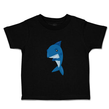Toddler Clothes Navy Shark Animals Ocean Toddler Shirt Baby Clothes Cotton