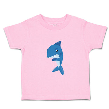 Toddler Clothes Navy Shark Animals Ocean Toddler Shirt Baby Clothes Cotton