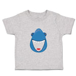 Toddler Clothes Navy Shark Face Animals Ocean Toddler Shirt Baby Clothes Cotton