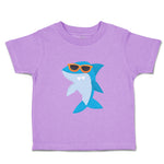 Toddler Clothes Shark Glasses Animals Ocean Toddler Shirt Baby Clothes Cotton