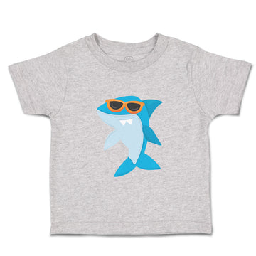 Toddler Clothes Shark Glasses Animals Ocean Toddler Shirt Baby Clothes Cotton
