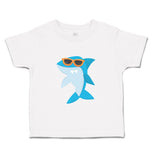 Toddler Clothes Shark Glasses Animals Ocean Toddler Shirt Baby Clothes Cotton