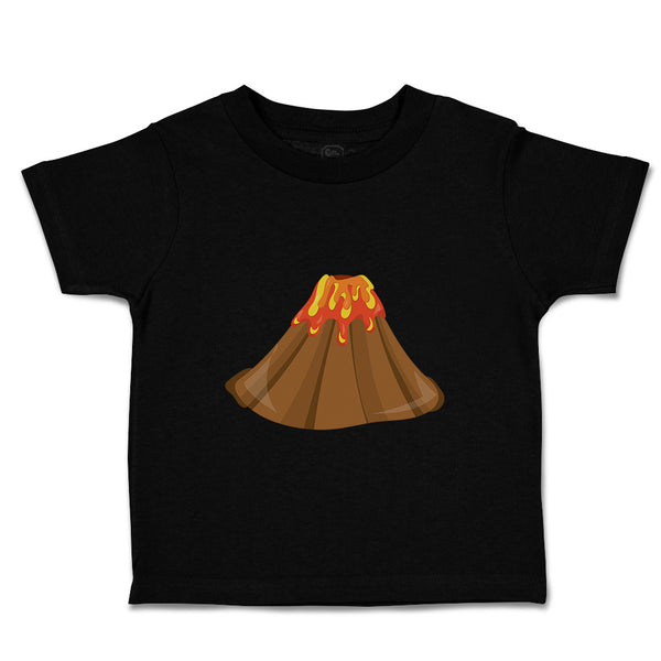 Toddler Clothes Volcano Nature Tropical Toddler Shirt Baby Clothes Cotton