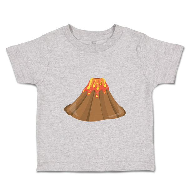 Toddler Clothes Volcano Nature Tropical Toddler Shirt Baby Clothes Cotton