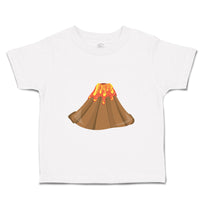 Toddler Clothes Volcano Nature Tropical Toddler Shirt Baby Clothes Cotton