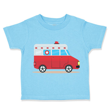 Toddler Clothes Large Ambulance Car Toddler Shirt Baby Clothes Cotton