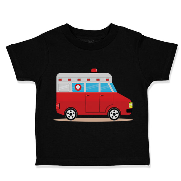 Toddler Clothes Large Ambulance Car Toddler Shirt Baby Clothes Cotton