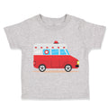 Toddler Clothes Large Ambulance Car Toddler Shirt Baby Clothes Cotton