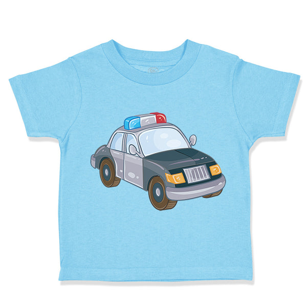 Toddler Clothes Police Car Little Toddler Shirt Baby Clothes Cotton