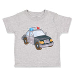 Toddler Clothes Police Car Little Toddler Shirt Baby Clothes Cotton