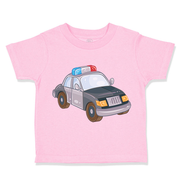 Toddler Clothes Police Car Little Toddler Shirt Baby Clothes Cotton