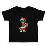 Toddler Clothes Dinosaur in Santa Suite Holidays and Occasions Christmas Cotton