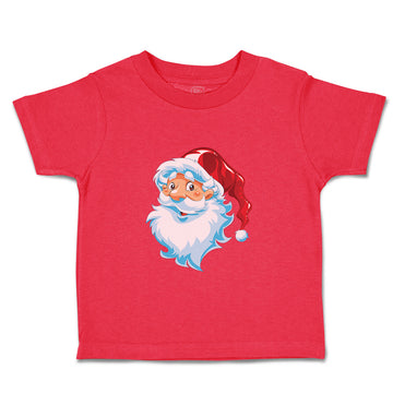 Toddler Clothes Santa Clause Head Holidays and Occasions Christmas Toddler Shirt