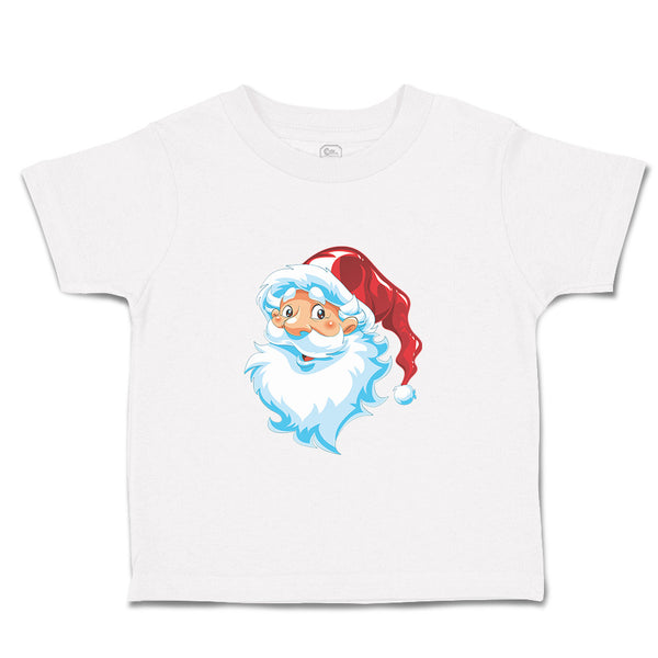 Toddler Clothes Santa Clause Head Holidays and Occasions Christmas Toddler Shirt