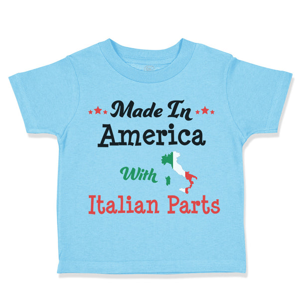 Toddler Clothes Made in America with Italian Parts A Toddler Shirt Cotton