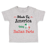 Toddler Clothes Made in America with Italian Parts A Toddler Shirt Cotton