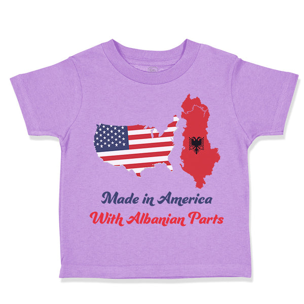 Toddler Clothes Made in America with Albanian Parts Toddler Shirt Cotton