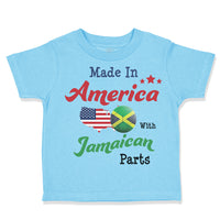 Toddler Clothes Made in America with Jamaican Parts Toddler Shirt Cotton