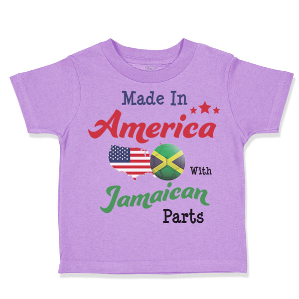 Toddler Clothes Made in America with Jamaican Parts Toddler Shirt Cotton