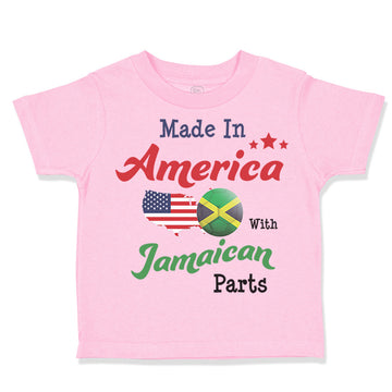 Toddler Clothes Made in America with Jamaican Parts Toddler Shirt Cotton