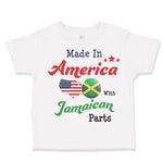 Toddler Clothes Made in America with Jamaican Parts Toddler Shirt Cotton