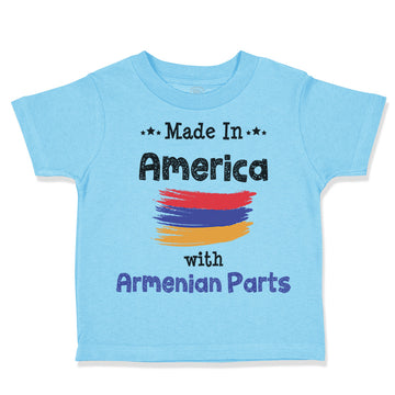 Toddler Clothes Made in America with Armenian Parts Toddler Shirt Cotton