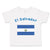 Toddler Clothes El Salvador Country Flag Baby Toddler Shirt Baby Clothes Cotton