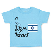 Toddler Clothes I Love Israel Toddler Shirt Baby Clothes Cotton